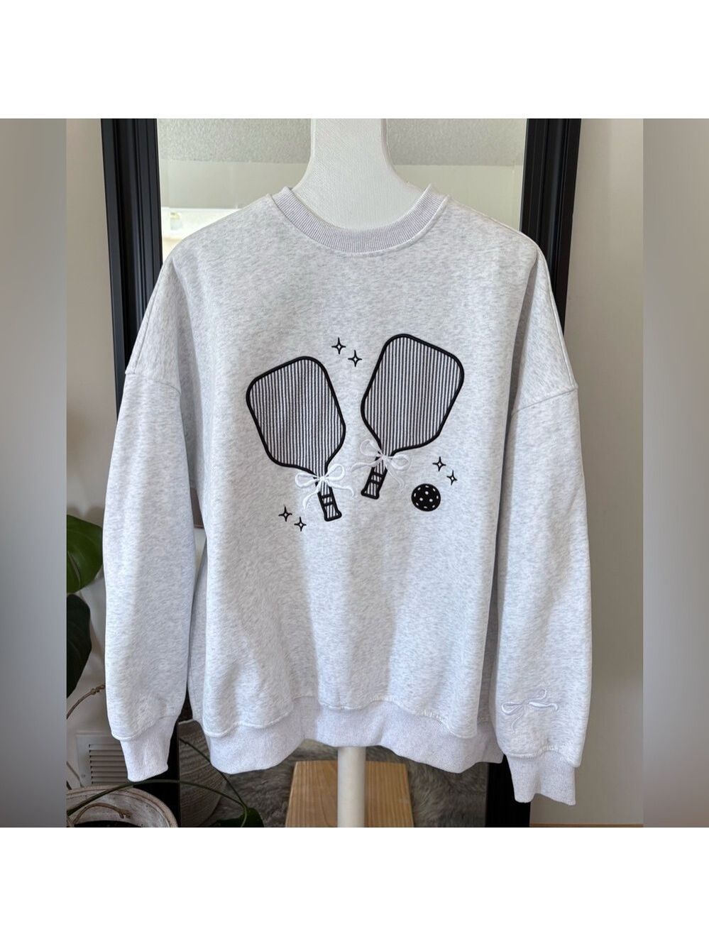 Sunkissed Coconut Pickleball Long Sleeve Soft Sweatshirt